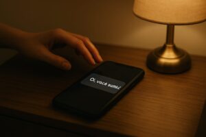 Basta o celular acender — e a pele acorda.É como se o corpo reconhecesse o que a mente insiste em esquecer.